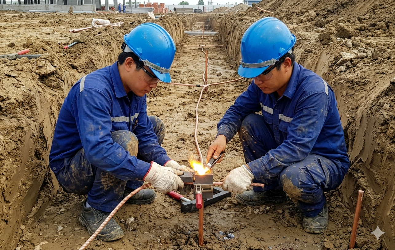 thi công chống sét