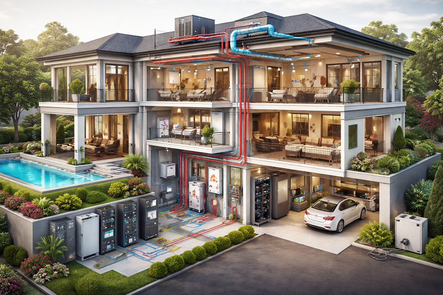 XU HƯỚNG THIẾT KẾ CƠ ĐIỆN CHO BIỆT THỰ NĂM 2026