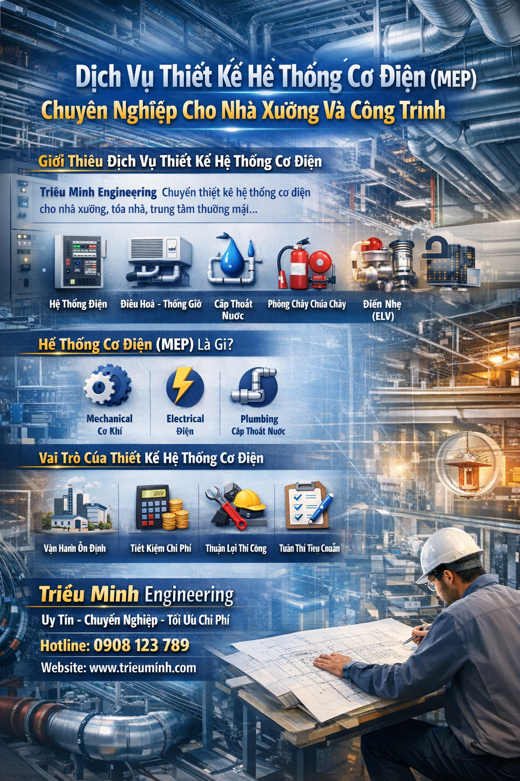 thiết kế cơ điện