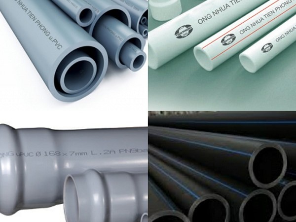 CÁC LOẠI ỐNG TRONG HỆ THỐNG CẤP THOÁT NƯỚC