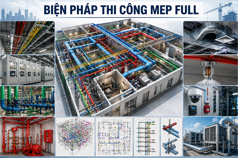 BIỆN PHÁP THI CÔNG MEP FULL