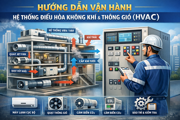 HƯỚNG DẪN VẬN HÀNH HỆ THỐNG ĐHKK VÀ THÔNG GIÓ