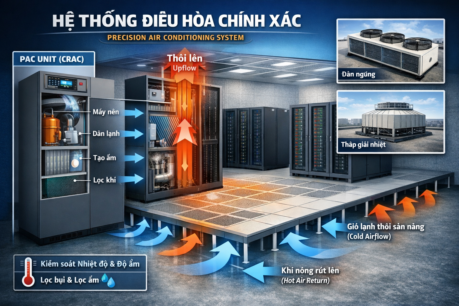 HỆ THỐNG ĐIỀU HÒA CHÍNH XÁC