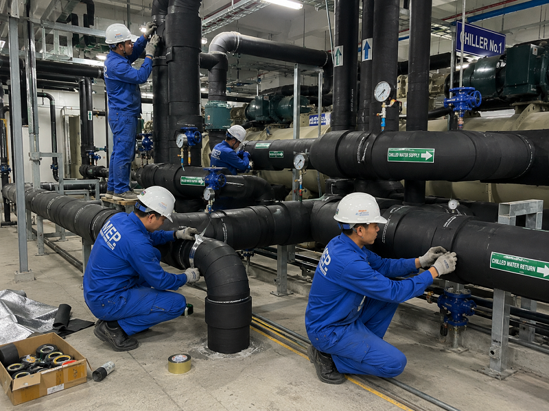 BIỆN PHÁP THI CÔNG HỆ THỐNG CHILLER