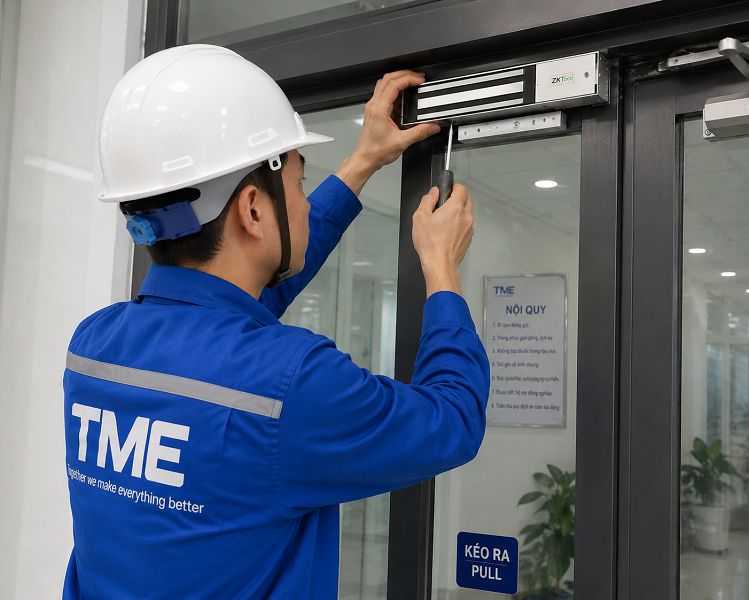 Biện pháp thi công hệ thống Access control