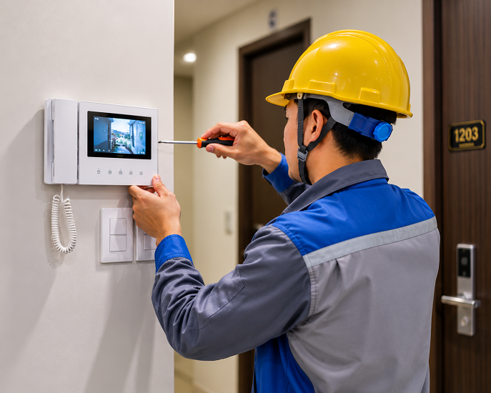 Biện pháp thi công lắp đặt thiết bị điện nhẹ