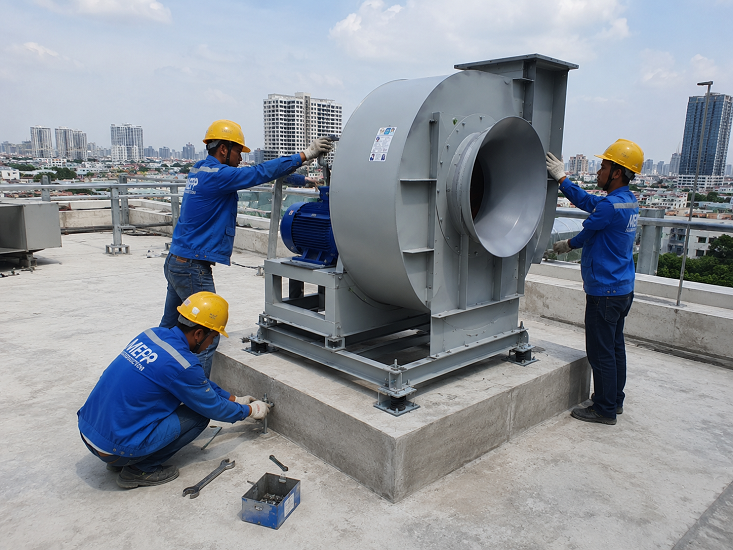 CHECKLIST NGHIỆM THU THỬ NGHIỆM QUẠT THÔNG GIÓ