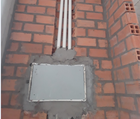 thi công tủ âm tường
