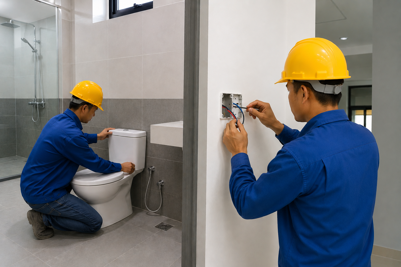 Thi công điện nước tphcm