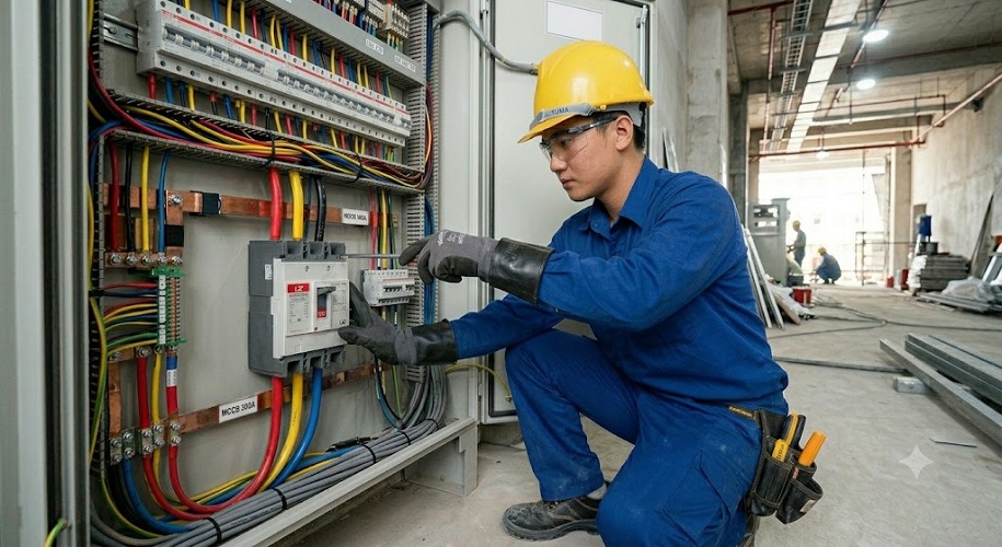 thi công điện tphcm