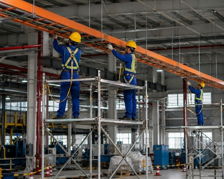 Thi công điện nhà xưởng