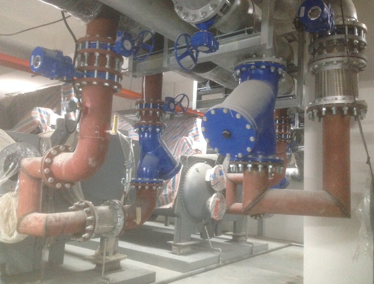 Biện pháp sực rửa đường ống chiller