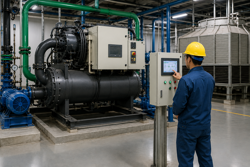 Hướng dẫn vận hành hệ thống chiller