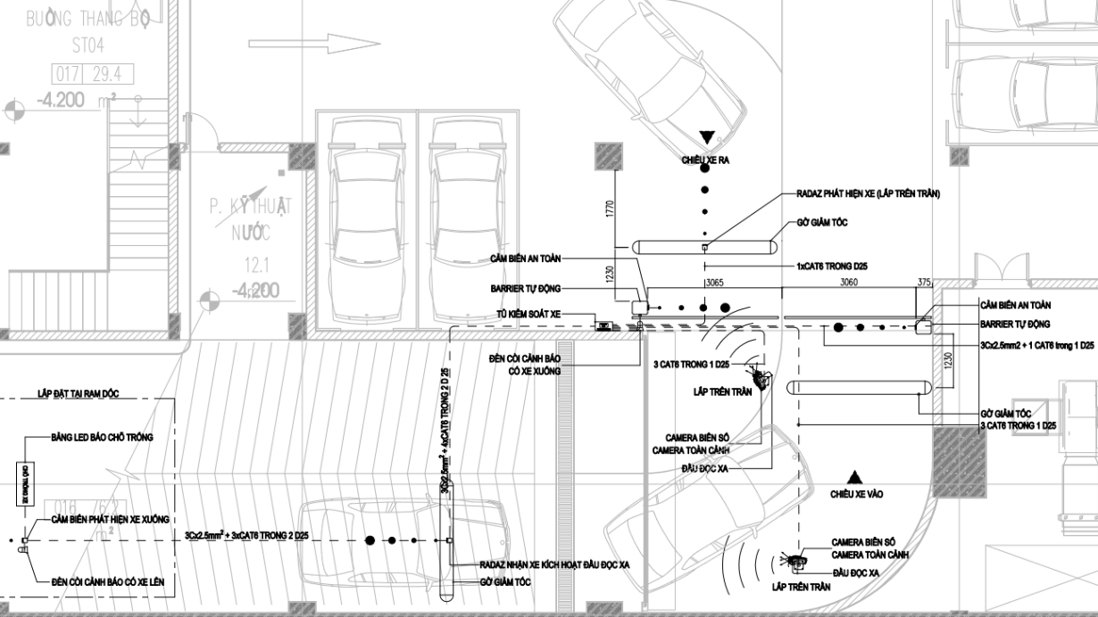 Hướng dẫn vận hành hệ thống Carparking