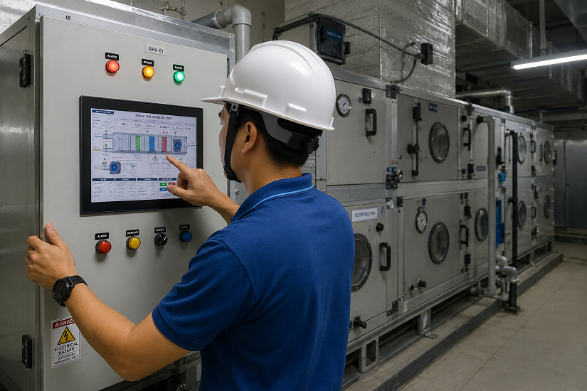 hướng dẫn vận hành hệ thống ahu