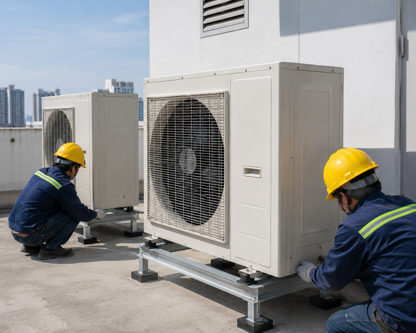 Lắp đặt máy lạnh giấu trần nối ống gió