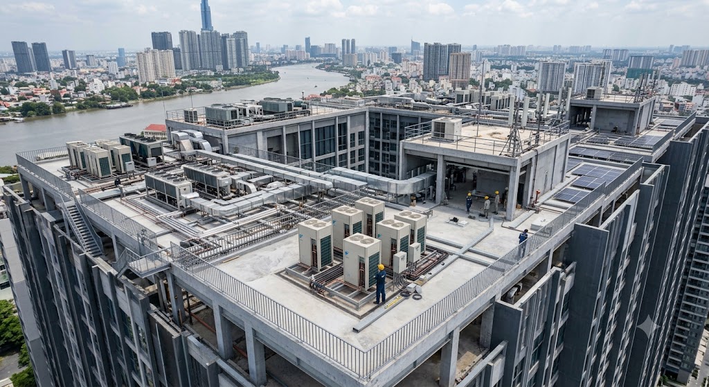 thi công máy lạnh vrv