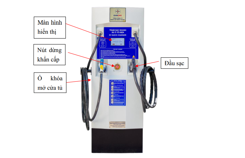 thi công trạm sạc