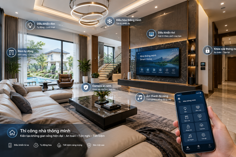 thi công smarthome