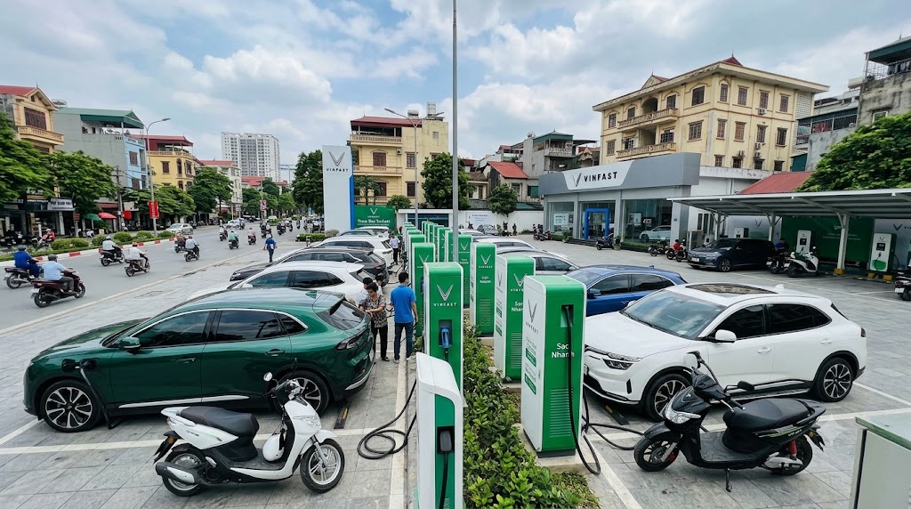 thiết kế trạm sạc